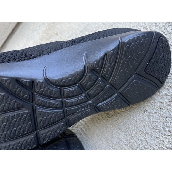 New! Skechers Arch Fit Refine Don't Go Women's 7 Sneaker 104164W Wide Black - Picture 13 of 13